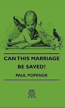 portada can this marriage be saved? (en Inglés)