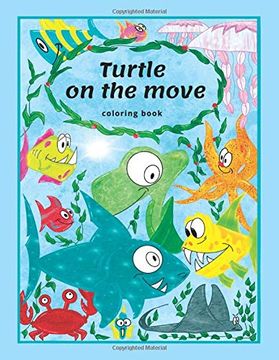 portada Turtle on the Move: Coloring Book (in English)