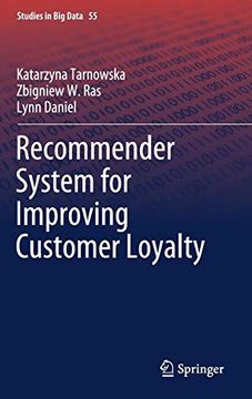portada Recommender System for Improving Customer Loyalty (Studies in big Data) (en Inglés)