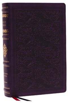 portada Kjv, Wide-Margin Reference Bible, Sovereign Collection, Leathersoft, Purple, red Letter, Comfort Print: Holy Bible, King James Version (en Inglés)