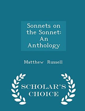 portada Sonnets on the Sonnet: An Anthology - Scholar's Choice Edition