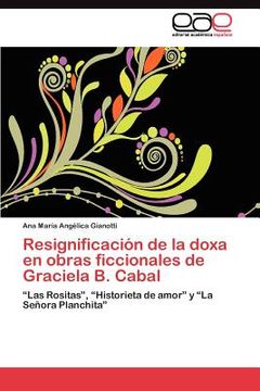 portada resignificaci n de la doxa en obras ficcionales de graciela b. cabal