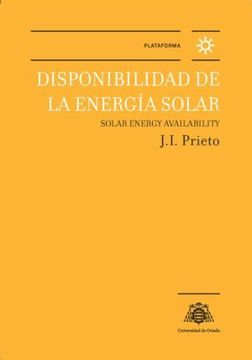 portada Disponibilidad de la EnergÃƒÂ­a Solar: Solar Energy Availability (Plataforma)