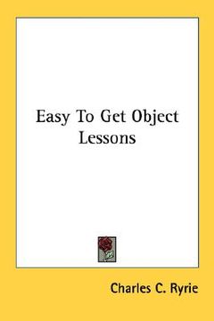portada easy to get object lessons (en Inglés)
