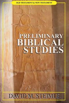 portada Preliminary biblical studies (en Inglés)