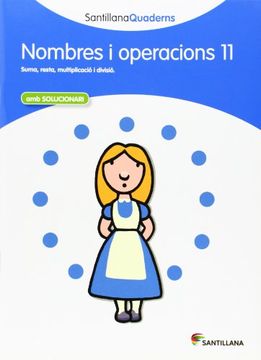 portada Santillana Quaderns Nombres i Operacions 11 (en Catalá)