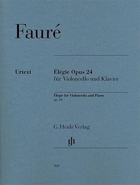 portada Elégie op. 24 for Violoncello and Piano (en Alemán)