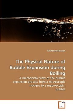 portada the physical nature of bubble expansion during boiling (en Inglés)
