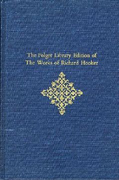 portada the folger library edition of the works of richard hooker, volume iii: of the laws of ecclesiastical polity: books vi, vii, viii (in English)