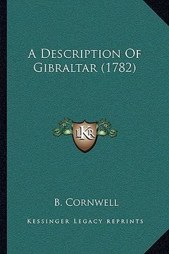 portada a description of gibraltar (1782)