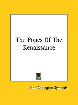 portada the popes of the renaissance (in English)