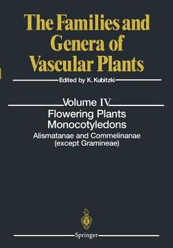 portada flowering plants. monocotyledons: alismatanae and commelinanae (except gramineae) (in English)