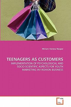 portada teenagers as customers (en Inglés)
