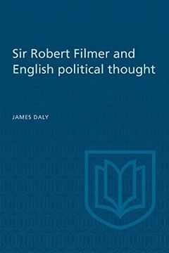 portada Sir Robert Filmer and English Political Thought (Heritage) 