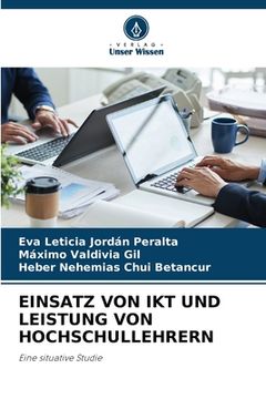 portada Einsatz Von Ikt Und Leistung Von Hochschullehrern (in German)