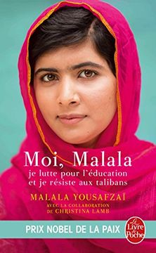portada Moi, Malala, je lutte pour l'éducation et je résiste aux talibans (en Francés)