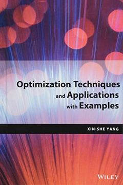 portada Optimization Techniques and Applications With Examples (en Inglés)