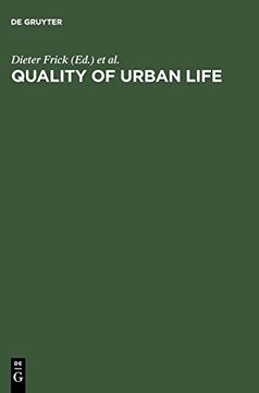 portada Quality of Urban Life (en Inglés)
