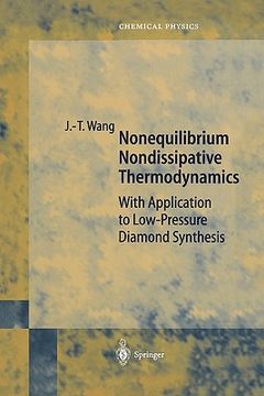 portada nonequilibrium nondissipative thermodynamics: with application to low-pressure diamond synthesis