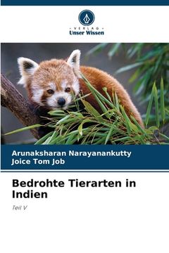 portada Bedrohte Tierarten in Indien (en Alemán)