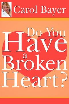 portada do you have a broken heart? (en Inglés)