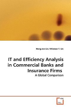 portada it and efficiency analysis in commercial banks and insurance firms (en Inglés)