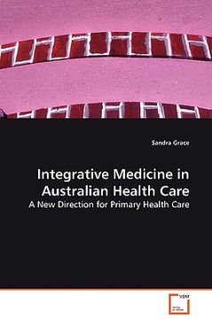 portada integrative medicine in australian health care (en Inglés)