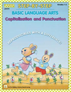 portada step-by-step basic language arts: capitalization and punctuation grades 1-2