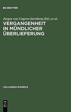 portada Vergangenheit in Mündlicher Überlieferung (in German)