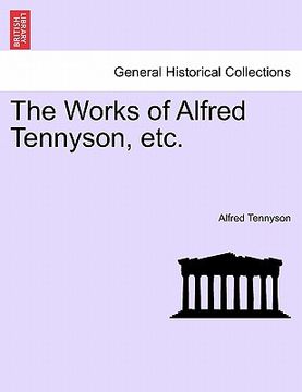 portada the works of alfred tennyson, etc. (in English)
