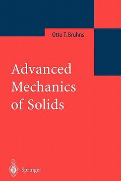 portada advanced mechanics of solids (in English)