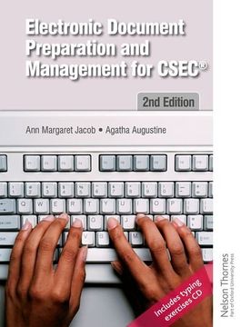 portada Electronic Document Preparation and Management for Csec 2nd Edition [With CD (Audio)] (en Inglés)