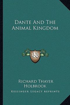 portada dante and the animal kingdom