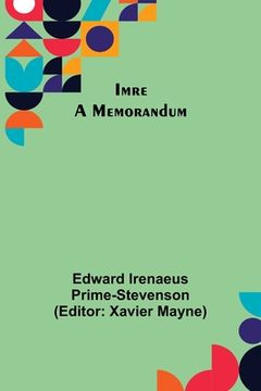 portada Imre; A Memorandum (en Inglés)
