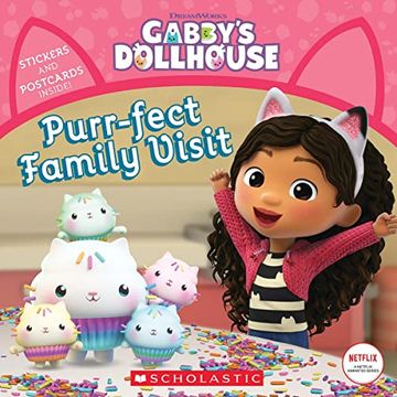 portada Purr-Fect Family Visit (Gabby'S Dollhouse Storybook) (en Inglés)