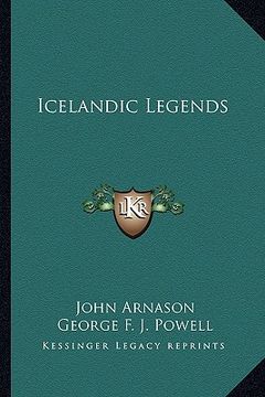 portada icelandic legends (en Inglés)