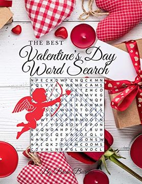 portada The Best Valentine's day Word Search: 40 Word Search Puzzles for Everyone (Holiday Word Search) (en Inglés)