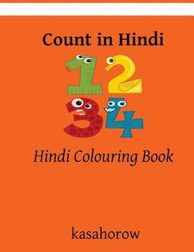 portada Count in Hindi: Hindi Colouring Book (en Inglés)