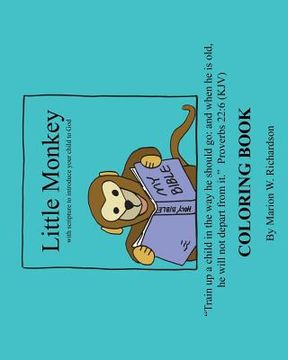 portada Little Monkey: Coloring Book