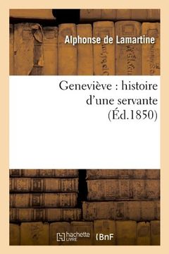 portada Genevieve: Histoire D'Une Servante (Ed.1850) (Litterature) (French Edition)