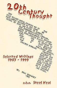 portada 20th century thought: selected writings 1983 - 1999 (en Inglés)