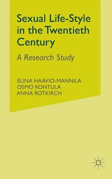 portada Sexual Lifestyle in the Twentieth Century: A Research Study (en Inglés)