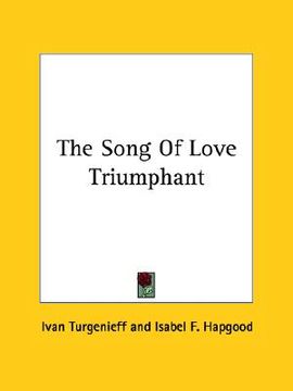 portada the song of love triumphant (en Inglés)