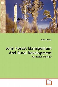 portada joint forest management and rural development (en Inglés)