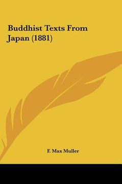 portada buddhist texts from japan (1881) (en Inglés)