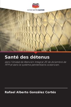 portada Santé des détenus (en Francés)