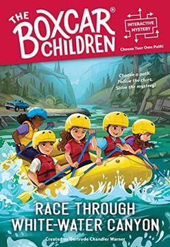 portada Race Through White-Water Canyon (Boxcar Children Interactive Mysteries) (en Inglés)