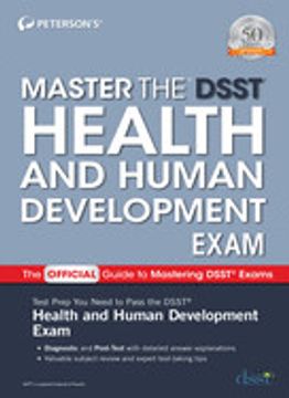 portada Master the Dsst Health and Human Development Exam (in English)
