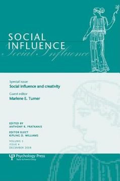 portada Social Influence and Creativity: A Special Issue of Social Influence (en Inglés)