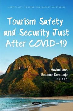 portada Tourism Safety and Security Just After Covid-19 (en Inglés)